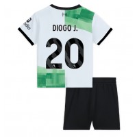 Dres Liverpool Diogo Jota #20 Preč pre deti 2023-24 Krátky Rukáv (+ trenírky)